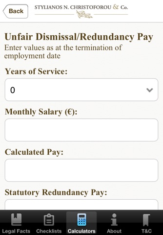 The Cyprus Employment Law Tool screenshot 4