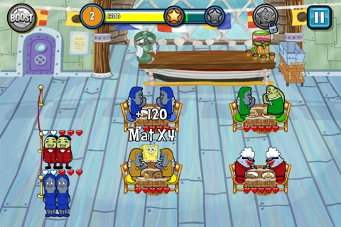 SpongeBob Diner Dash Deluxe screenshot 2