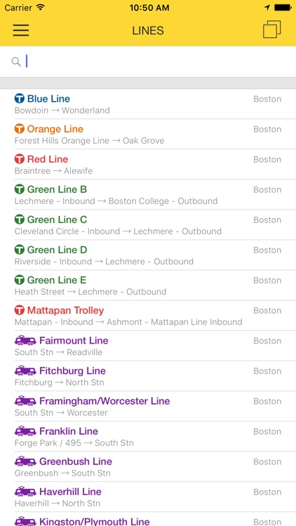 ezRide Boston - Offline Public Transport Trip Planner screenshot-4