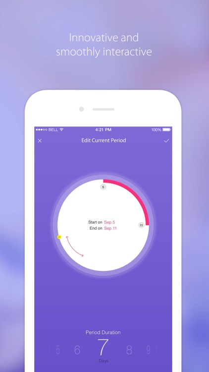 Period Tracker - Menstrual & Ovulation Calendar screenshot-3