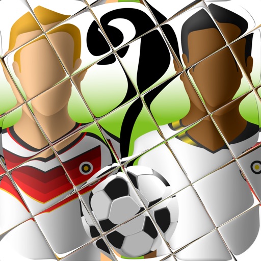 Guess The Tiled Star Footballers Quiz Pro - World Soccer Players Faces Game - Ad Free App icon