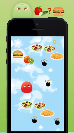 Healthy Food Monsters Game - 兒童的有趣的應用程序，以了解營養，健康飲食和快餐(圖1)-速報App