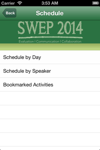 17th Annual SWEP Conference screenshot 4