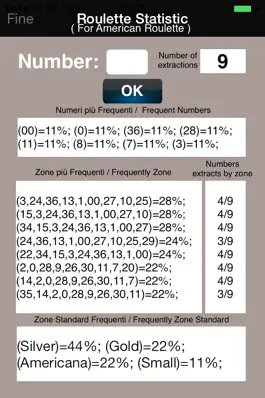 Game screenshot Roulette Statistic 1,60 hack