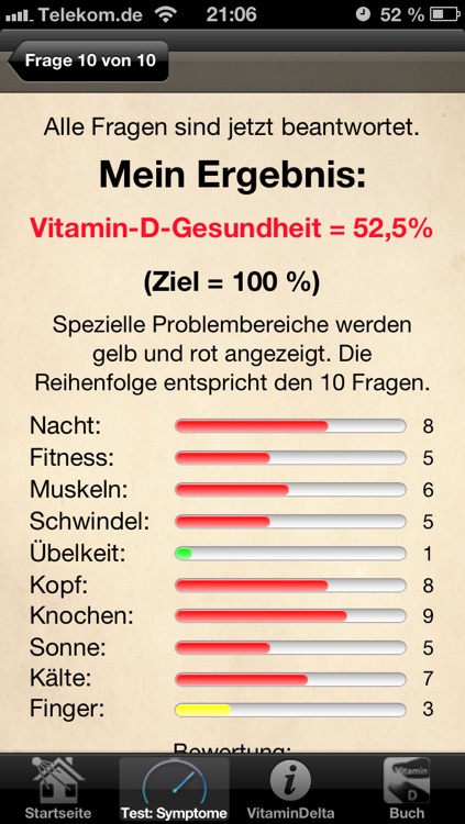 Test Vitamin D Mangel Symptome screenshot-4