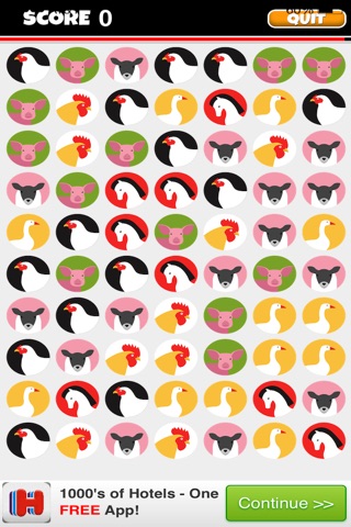 A Farm Match Game: Cow, Pig, Chicken and Sheep Edition screenshot 2