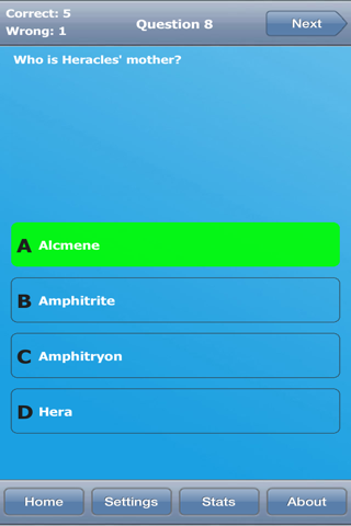 Greek Mythology Quiz screenshot 4