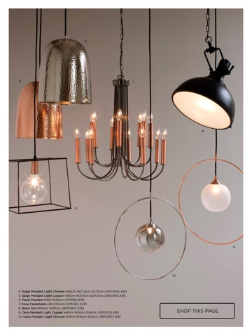 BHS Home AW15 Lighting Brochure - Get the latest lighting deals and design ideas on your iPad screenshot 3