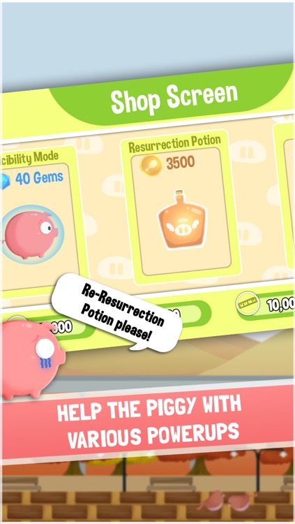 Bouncy Piggies Jump - Cool Jumping Piggy Game For Kids FREE screenshot-3