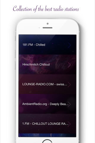 Radio Ambient Pro - the top internet ambient stations 24/7 screenshot 2