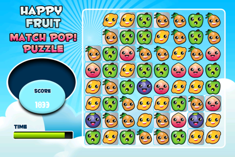 Happy Fruit Match Pop! Puzzle screenshot 3