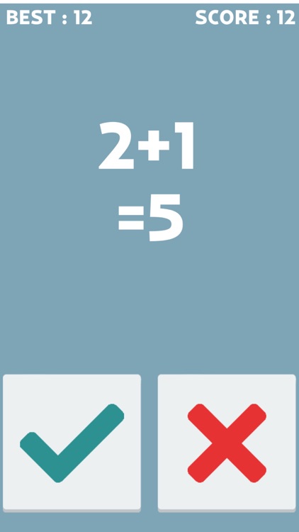 Extreme Math – Fun mental calculation game where you have just around a second to answer the equation