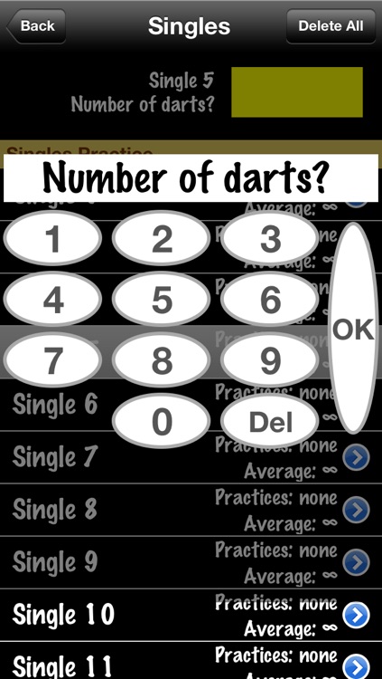 Darts Practice