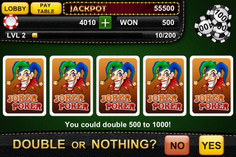 Video Poker Master™ - Dueces And Joker Wild screenshot 4