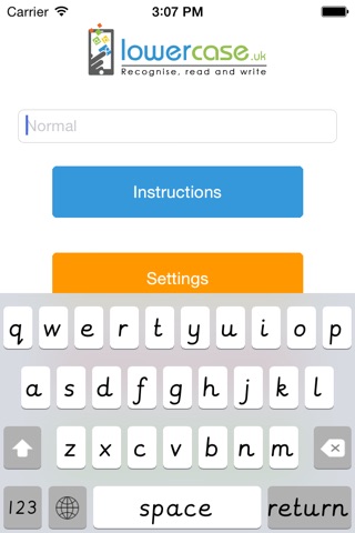lowercase - Precursive keyboard helping children to recognise their upper and lowercase letters screenshot 2