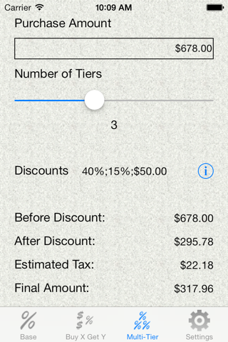 Multi Discount Calculator screenshot 4