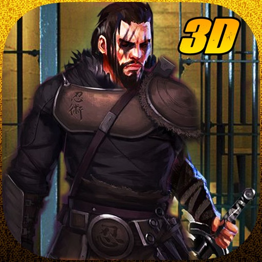 Haunted Zombie Prison Escape Life Down 3D Icon