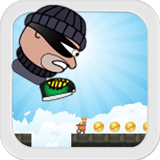 Masked Thieves Run Escape Fun Free icon