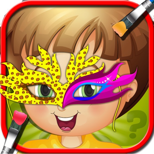 Baby Masquerade – A fun painting game for kids icon