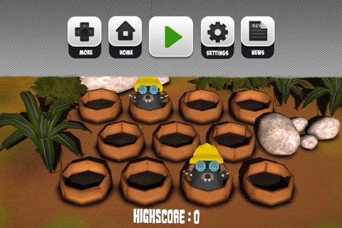 Garden Rescue: Mole Smasher screenshot 2