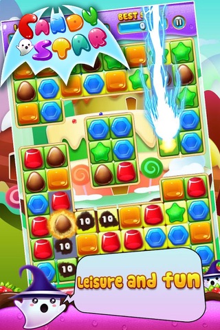 Candy Star-match 3 puzzle game screenshot 2