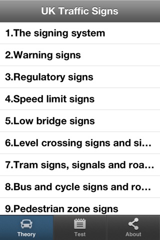 United Kingdom Traffic Signs Theory and Test screenshot 2