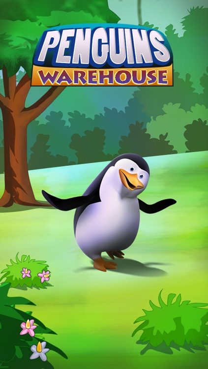 Penguins warehouse Super Racer Lite Free - The Jumping Penguin Racing the clock in the crazy Warehouse - Free Version