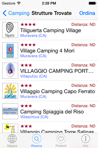 Camping Guide Italy & Europe 2014 i3F screenshot 3