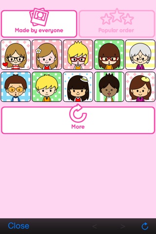 Portrait shop - cute screenshot 4