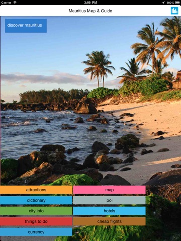 モーリシャス島オフラインマップ、休日ガイド、アトラクション。 (Mauritius offline map)のおすすめ画像1