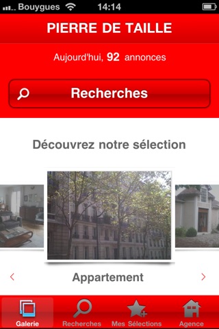 Agence Pierre de Taille immobilier screenshot 2