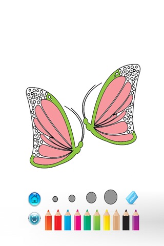 Coloring book for adults : Live Butterflies Paint My Wings Color Therapy screenshot 2