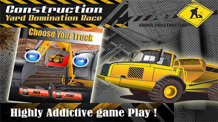 Construction Yard Domination Race : Big Trucks, Heavy dumpster & Huge bulldozer Mega Racing