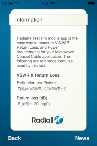 Radiall TestPro screenshot 4