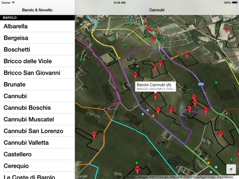 Barolo & Novello Wine Map screenshot 4