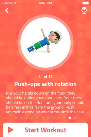 7-Minute Workout for Kids: Make Fitness Fun for Stronger, Healthier Kids Through Interval Training screenshot 4