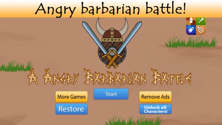 An Angry Barbarian Battle