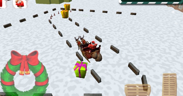 Santa Claus Sleigh Parking 3D(圖2)-速報App