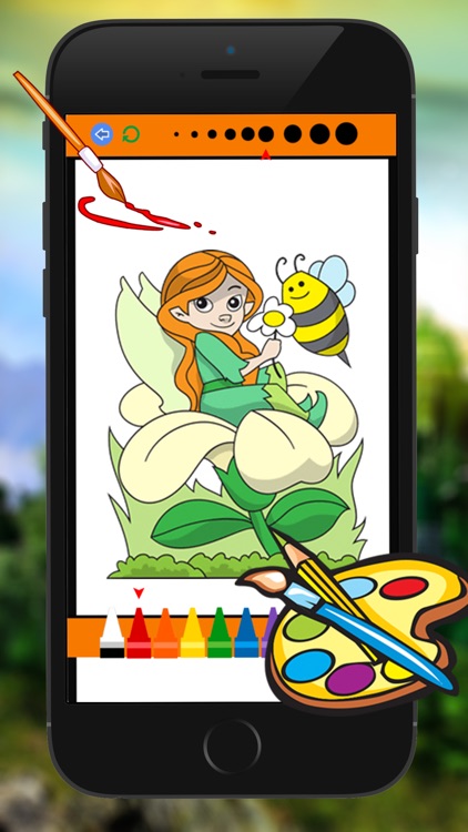 Fairy tales Coloring Book for Kid Games screenshot-4