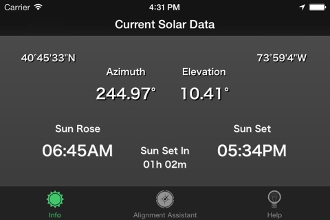 Solar Tracker screenshot 3