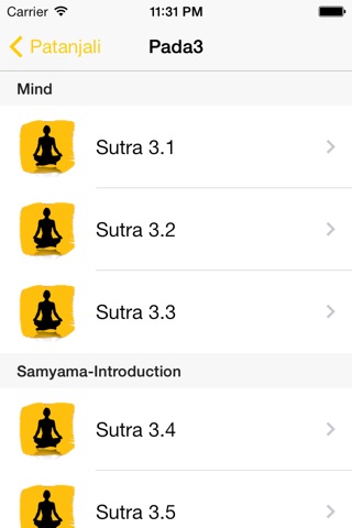 Patanjali Yog Sutra screenshot 2