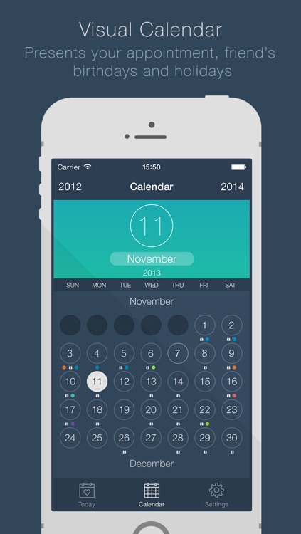 Calendate - Most Stylish Calendar