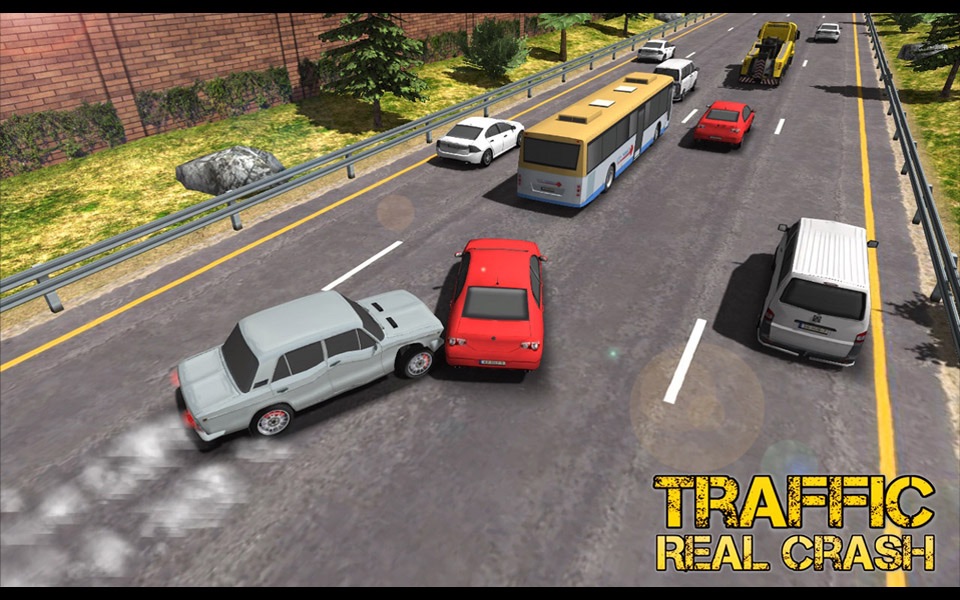 Real Racer Crash Traffic 3D screenshot 3