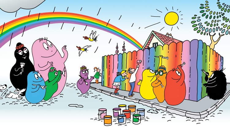 Barbapapa and the colors