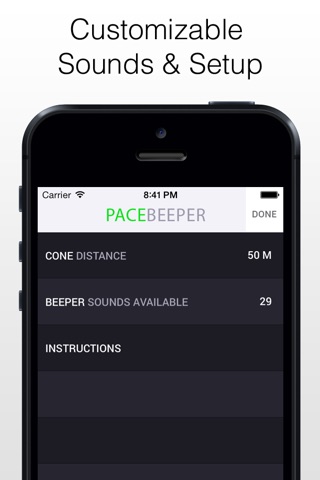 PaceBeeper screenshot 3