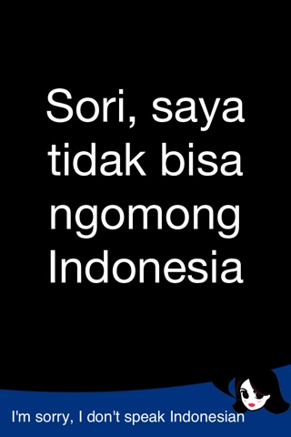 Lingopal Indonesian LITE - talking phrasebook screenshot 3