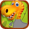 Dino World - fun,educational puzzle game for kids and toddlers to educate about prehistoric age animals and predators of our planet