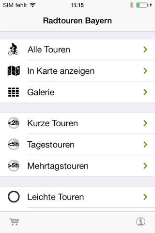 Radtouren Bayern screenshot 2