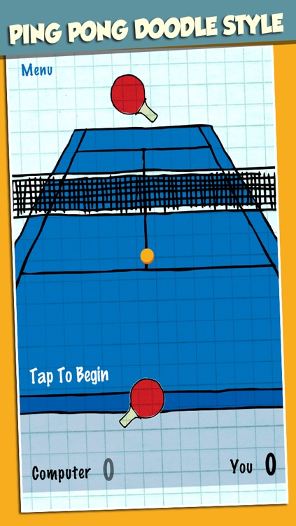 Ping Pong Doodle Battle For The Best Top King Paddle ! - Free Fun Game screenshot-3