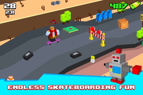 Skatelander - Endless Arcade Skateboarding screenshot 2